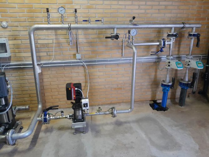 Uggelhuse vandv&aelig;rrk nyt udpump